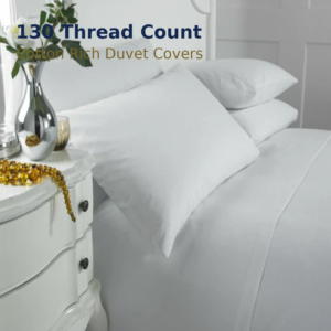 130 Thread Count Cotton Rich Duvet Covers
