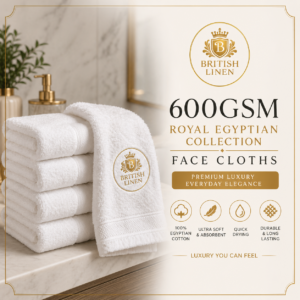 600GSM Royal Egyptian Collection Face Cloths (available in more colours) (Copy)