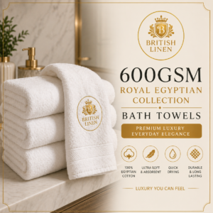 600GSM Royal Egyptian Collection Bath Towels