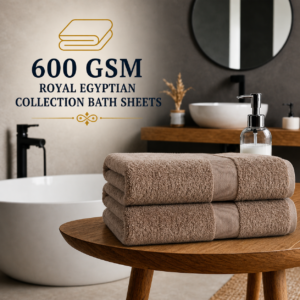 600GSM Royal Egyptian Collection Bath Sheets