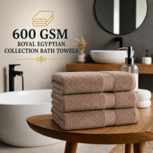 600GSM Royal Egyptian Collection Bath Towels