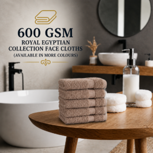 600GSM Royal Egyptian Collection Face Cloths (available in more colours) (Copy)