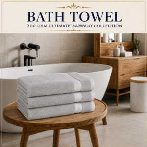 Bath Towel - 700 GSM Ultimate Bamboo Collection